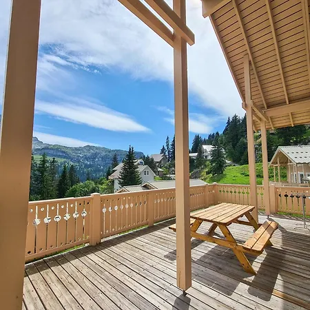 Confortable Avec Poele Et Terrasse, 3 Chambres, Garage, Animaux Admis - Fr-1-425-198 * Araches-la-Frasse